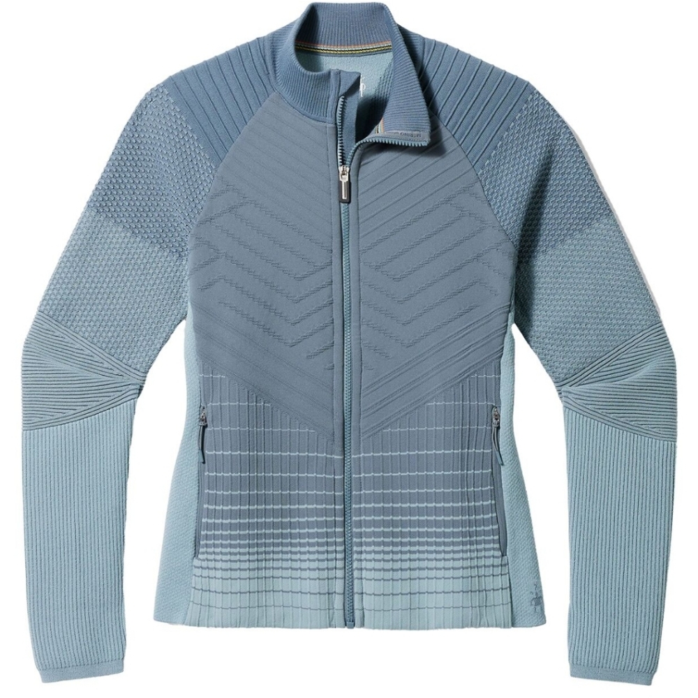 Smartwool Intraknit Merino Insulated Jacket Pewter Blue S - Picture 3 of 14